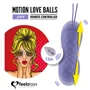 FeelzToys Remote Controlled Motion Love Balls Jivy - виброяйцо с дистанционным управлением, 8,3х3,3 см
