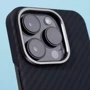 Чохол для iPhone Proove Carbon Slim with Magnetic Ring Black для iPhone 14 Pro: Матеріали Карбон