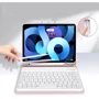 Аксессуар для iPad BeCover Case Smart Keyboard Pink for iPad Air 2020/iPad Air 2022 (711147): Материал полиуретан