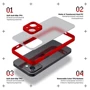 Чохол для телефона ArmorStandart Frosted Matte Red для Samsung A055 Galaxy A05 (ARM71798): Сумісність Samsung A055 Galaxy A05