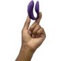Смарт-вібратор для пар We-Vibe Chorus Purple, сенсорне керування вібраціями стисненням пульта