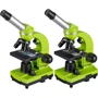 Мікроскоп Bresser Junior Biolux SEL 40x-1600x Green з набором для дослідів та адаптером для смартфона (8855600B4K000) фото 6