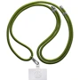 Ремешок для смартфона ArmorStandart Rope Titanium Moss with Clear holder (ARM76100)