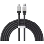 Кабель Baseus Cable USB-C to USB-C CoolPlay Series 100W 2m Black (CAKW000301)
