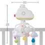 Музикальный мобиль-ночник Fisher-Price Сказочные облачка (GRP99): Особенности работа от батареек, звуковое сопровождение