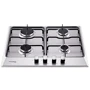 Варочная поверхность газовая Pyramida PFX 644 INOX: Количество конфорок 4