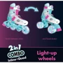 Роликовые коньки NEON Combo 2в1, размер 34-37, бирюзовый (NT10T4)
