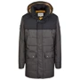 Куртка Camel Active Jacke 410410-6U96-08 50 серая зимняя с капюшоном