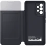Чехол для телефонов Samsung S View Wallet Cover Black (EF-EA536PBEGRU) for Samsung A536 Galaxy A53 5G: Материал поликарбонат и полиуретан