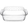 Форма для запекания Termisil Grill & Drop System 5.2 л (PNGP520A): Материал Стекло