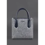 Женская сумка тоут BlankNote Blackwood серая (BN-BAG-28-felt-navy-blue)