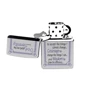 Зажигалка Zippo 200 SERENITY PRAYER BRUSHED CHROME (24355) фото 3