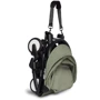 Шасі чорне Babyzen YOYO² з люлькою Bassinet (без дощовика) Olive/Оливковий (BZ10109-02/595411/595511) фото 3