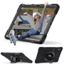 Аксессуар для планшетных ПК BeCover Heavy Duty Case with Stand Black for Samsung X810 Galaxy Tab S9 Plus / S9 FE Plus SM-X610/SM-X616B (710445) фото 5