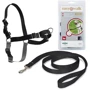 Шлея-антирывок Premier Easy Walk для собак черная M 0.103 кг