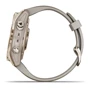 Смарт-годинник Garmin Fenix 7S Sapphire Solar Cream Gold Titanium with Light Sand Band (010-02539-21) фото 10