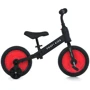 Детский велосипед-беговел 2в1 Prof1 Kids черный с красным (MBB 1012-3)