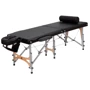 Масажний стіл MOV Premium Ultra Alu чорний (393101)