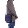 Мужская сумка планшет Onepolar синяя (W3023-navy): Фактура Матовая