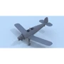 Німецький навчальний літак Bucker Bu 131D, 2МВ Bucker Bu 131D, German training aircraft, WWII (ICM32030): Масштаб 1:32