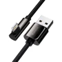 Кабель Baseus USB Cable to Lightning Legend Elbow 2.4A 2m Black (CALCS-A01) фото 3