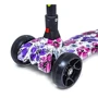 Детский самокат Smart. Poppies (складная ручка, светящиеся колёса) 952470700: Количество колес 4