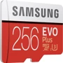 Карта пам'яті Samsung 256GB microSDXC Class 10 UHS-I U3 Evo Plus + adapter (MB-MC256HA/RU): Тип карти MicroSDXC