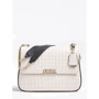Женская сумка через плечо Guess Matrix Shoulder Bag бежевая (HWVG7740200-SML)