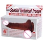 Вибратор LYBAILE Special Technical Troops 6" Flesh