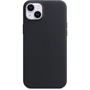 Чохол для iPhone Apple for iPhone 14 Plus Leather Case with MagSafe Midnight (MPP93) : Матеріали кожа