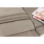 Комплект постільної білизни HOBBY Silk Modal шовк-модал Євро Бежевий (606532_2,0) фото 7