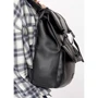 Женский рюкзак Sambag Loft Zard черный (22651001): Материал Искусственная кожа
