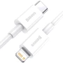 Кабель Baseus Cable USB-C to Lightning Superior Series PD 20W 1m White (CATLYS-A02): Тип USB-C - Lightning