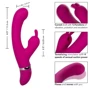 Вибратор-кролик California Exotic Novelties Foreplay Frenzy Bunny Kisser (розовый)