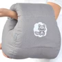 Подушка Papaella Mini Горошек для кормления, серая, 30х28х30 см (8-31999): Цвет серый