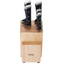 Набор кухонных ножей Tefal Ice Force 6 предметов (K232S574): Материал рукояти Пластик