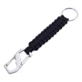 Брелок для ключів Troika Keyring із петлі з подвійним затискачем (KR20-07/BK)