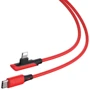 Кабель Baseus Cable USB-C to Lightning Colorful Elbow 18W 1.2m Red (CATLDC-A09): Тип USB-C - Lightning