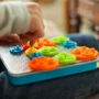 Головоломка Разноцветные шестерёнки FatBrainToys Crankity (F140ML)
