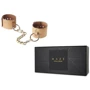 Наручники Bijoux Indiscrets MAZE - Wide Cuffs Brown