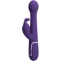 Вибратор с ротацией и толчками LYBAILE Pretty Love Dejon Dark Purple (BW-500014-2)