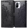 Чехол для телефонов Mobile Case Book Cover Art Leather Black for Xiaomi Mi 11 Lite / Mi 11 Lite 5G