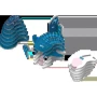 Сборная 3D модель Eugy Зоопарк: Китовая акула (XEG-049)