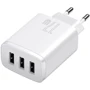 Зарядное устройство Baseus Wall Charger 3xUSB Compact 17W White (CCXJ020102): Кабель в комплекте отсутствует
