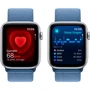 Apple Watch SE 2 2023 44mm GPS Silver Aluminum Case with Winter Blue Sport Loop (MREF3) UA фото 7