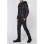 Куртка CMP Man Jacket Zip Hood Nero 31K2717-U901 50 чорна демісезонна з капюшоном: Фасон Стьобаний