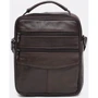 Мужская сумка через плечо Borsa Leather коричневая (K12314br-brown): Пол Мужской