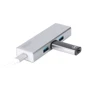 Адаптер Digitus Adapter USB-C to 3xUSB 3.0+USB-C Silver (DA-70242): Додаткові роз'єми USB OTG, USB-C