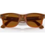 Смарт-очки Ray-Ban Meta Wayfarer Shiny Caramel Frame Brown Lenses size M (RW4006 670683 50-22) фото 10
