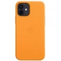 Чехол для iPhone Apple Leather Case with MagSafe California Poppy (MHK63) for iPhone 12 mini